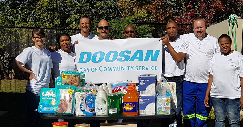 Doosan Day of Community Service 2